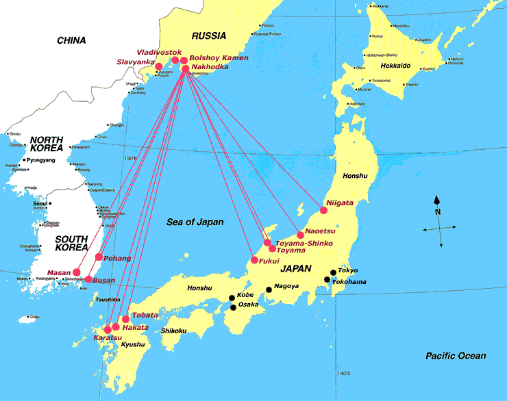 south korea pusan map